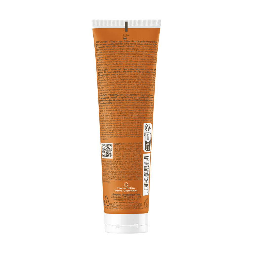 Avène Zon SPF 50+ Zonnemelk 100ml
