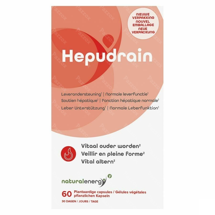 Natural Energy Hepudrain 60 Capsules