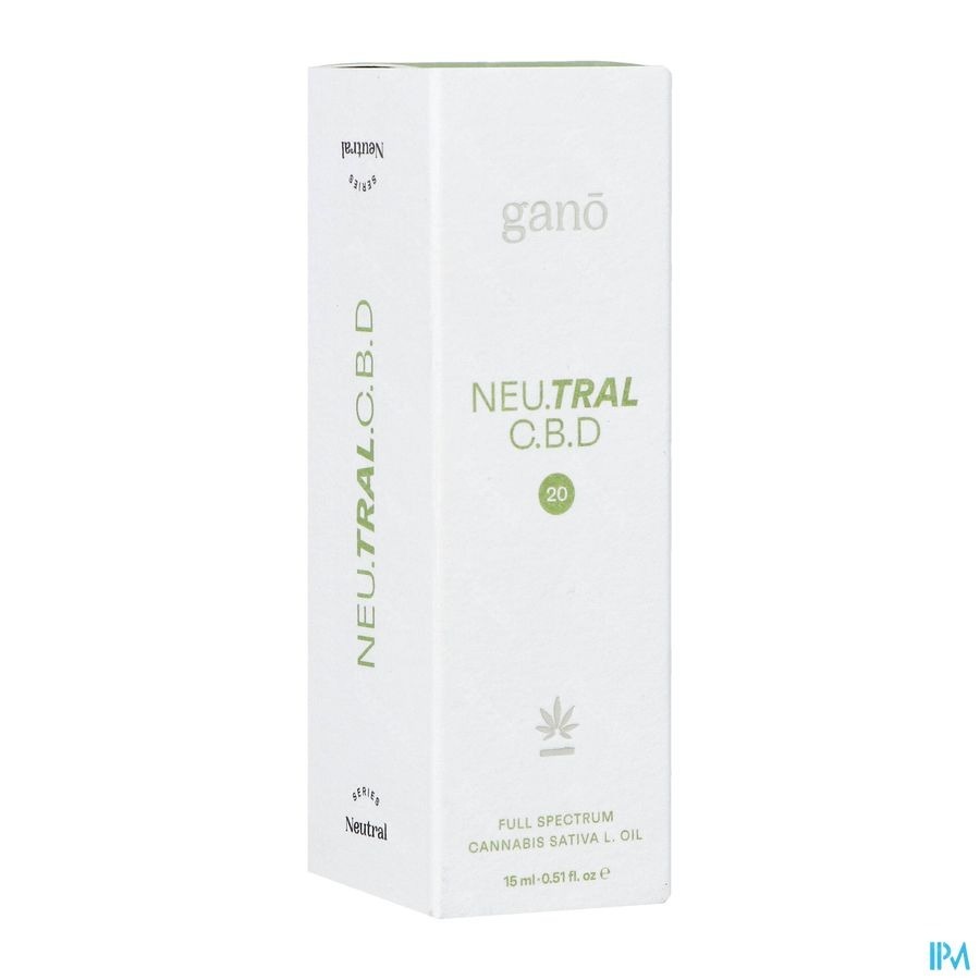 Gano Care Neutral 20% Cbd Olie 15ml