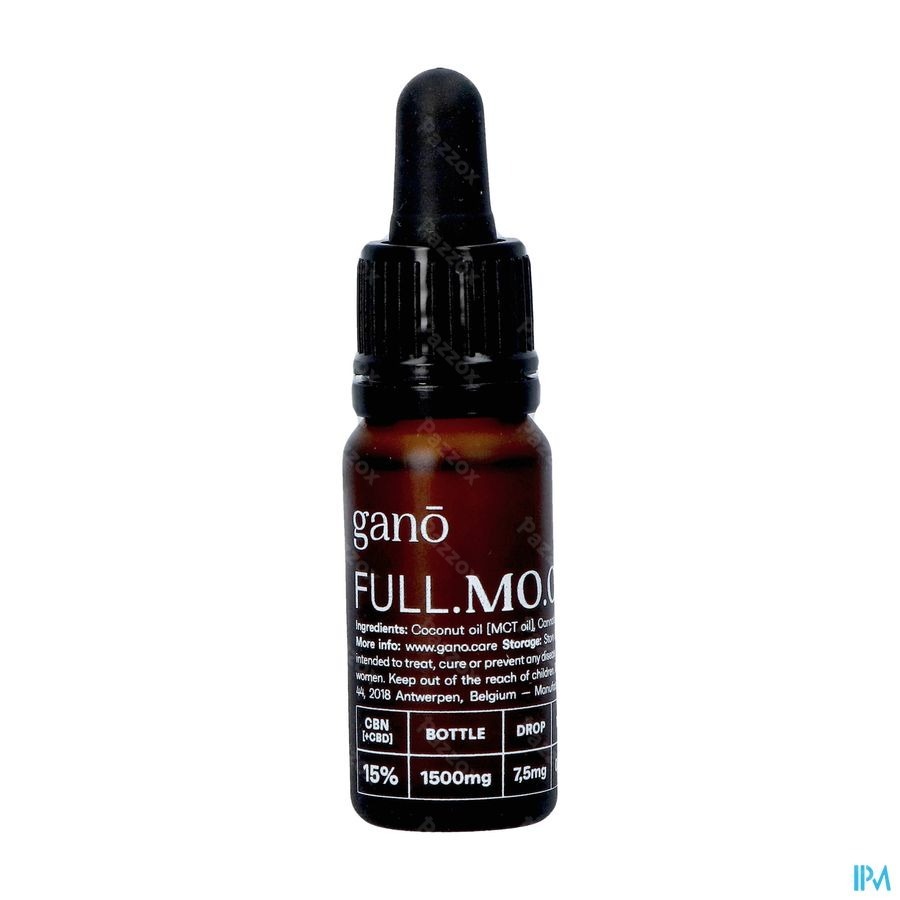 Gano Care Full Moon 15% Cbn & Cbd Olie 10ml