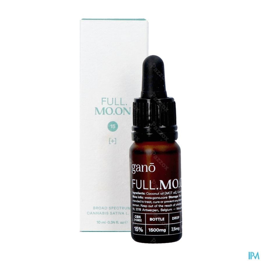 Gano Care Full Moon 15% Cbn & Cbd Olie 10ml