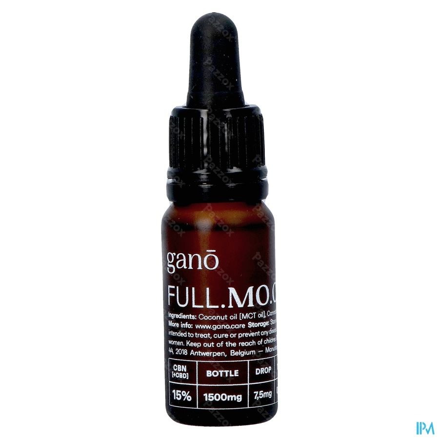 Gano Care Full Moon 15% Cbn & Cbd Olie 10ml