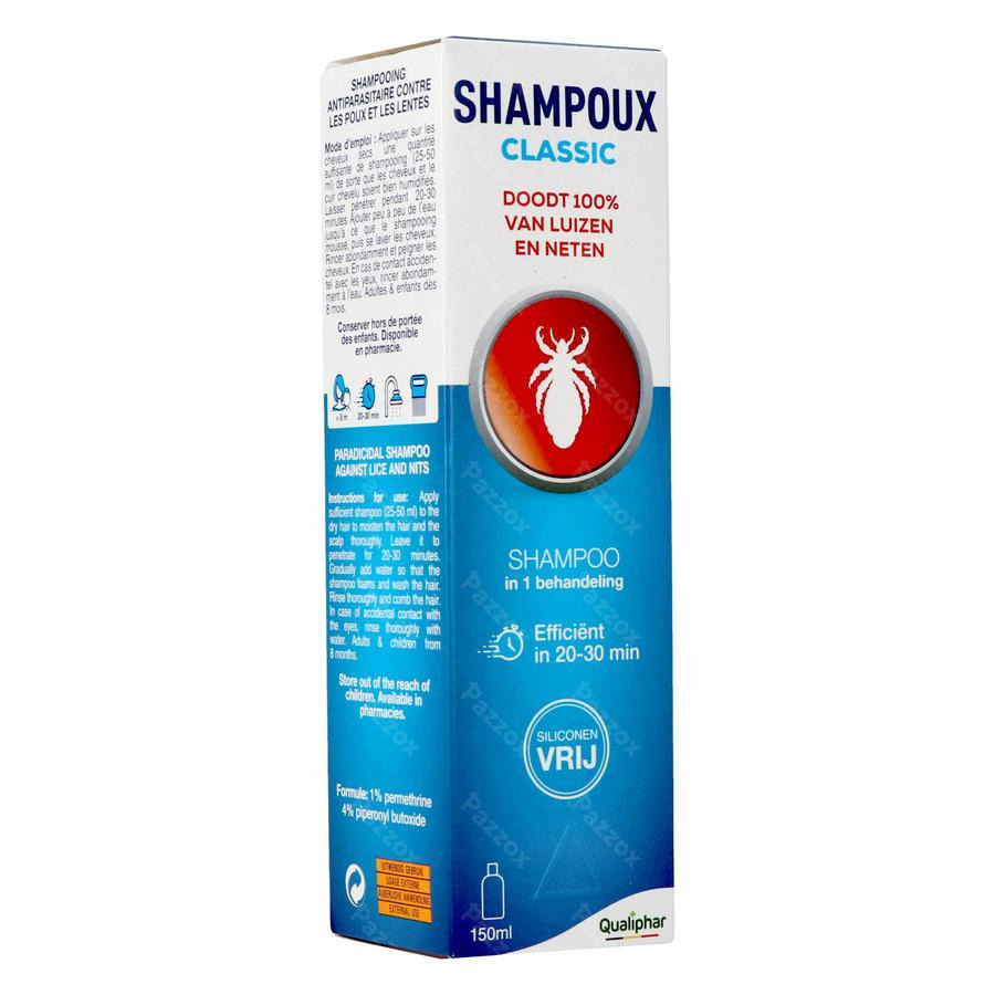 Shampoux Classic Shampoo Anti-Luizen 150ml