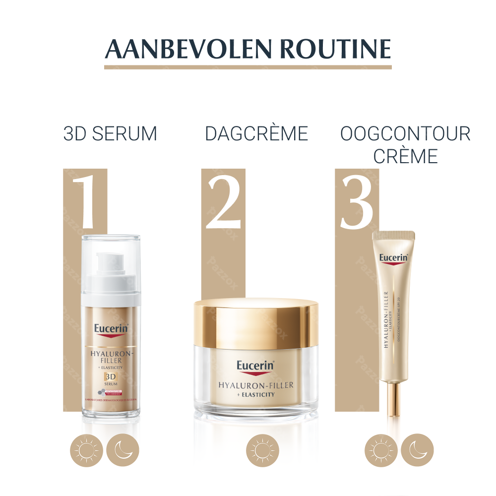 Eucerin Hyaluron Filler Elasticity Oogcontourcrème Anti-Age SPF20 15ml