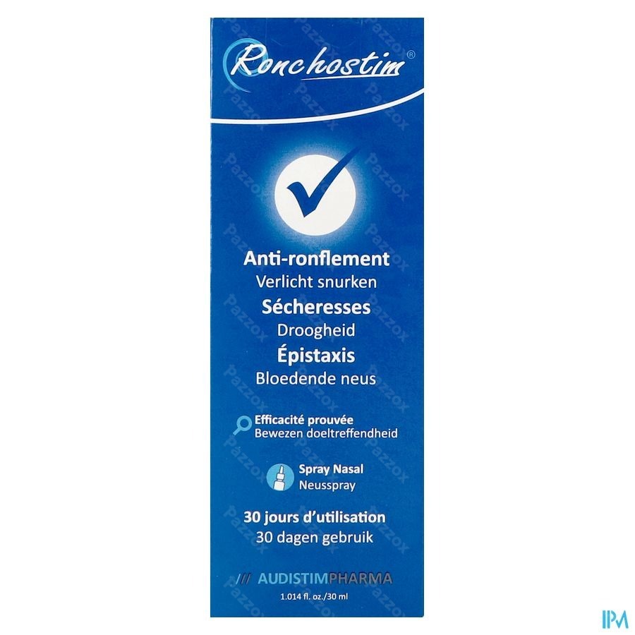 Ronchostim Neusspray tegen Snurken 30 Dagen