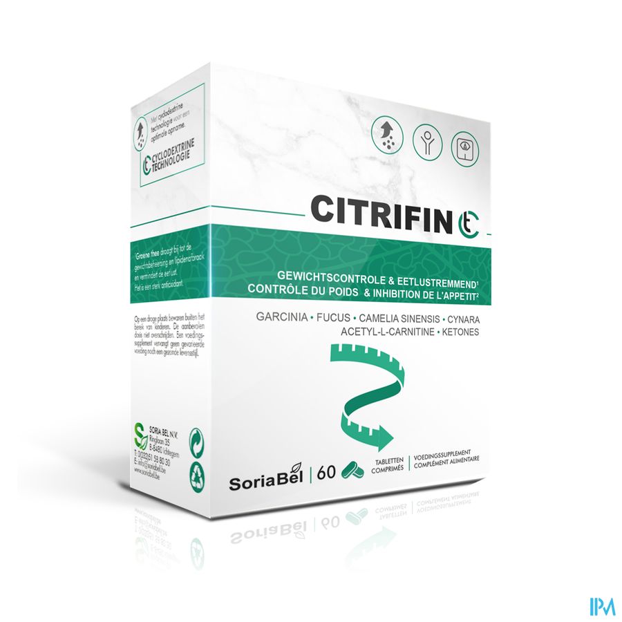 Soria CItrifin Ct Eetlustremmer 60 Capsules