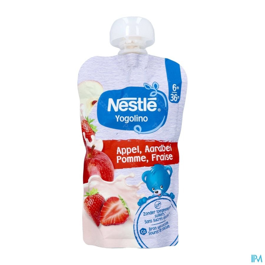 Nestle Yogolino Appel-Aardbei 100g