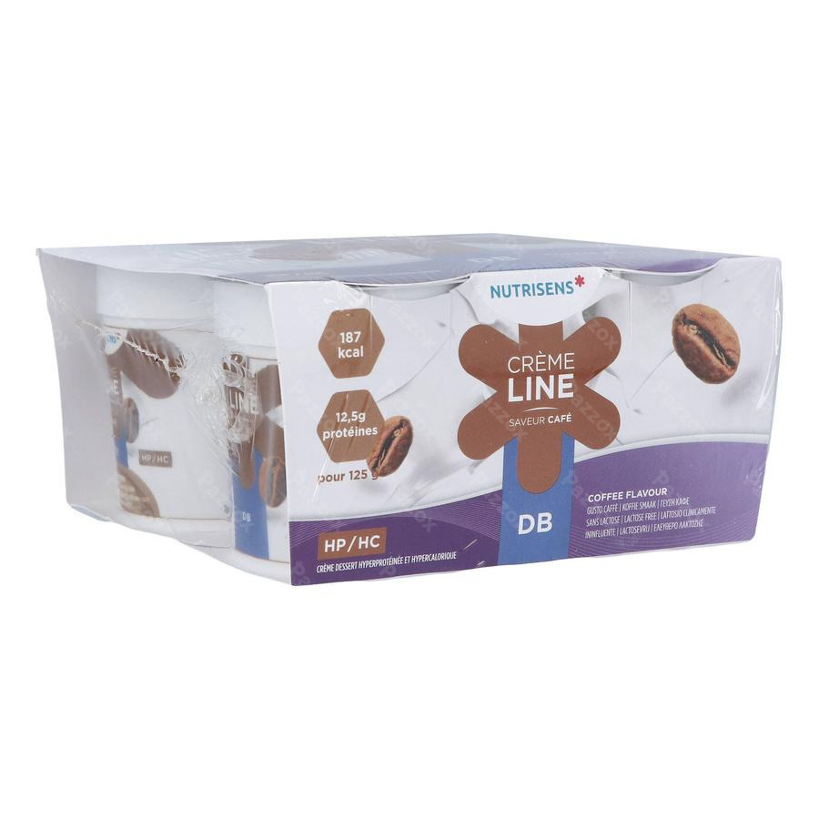 NUTRISENS CREMELINE HP/HC SL KOFFIE 4X12