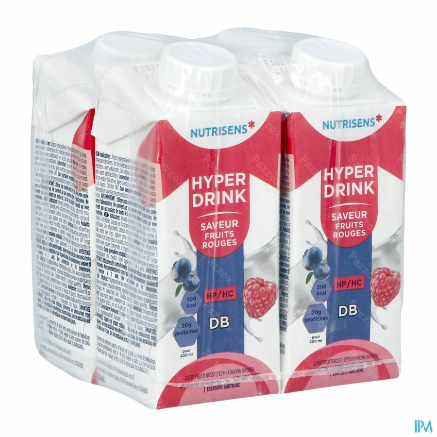 NUTRISENS HYPERDRINK HP/HC DB SL RODE VR