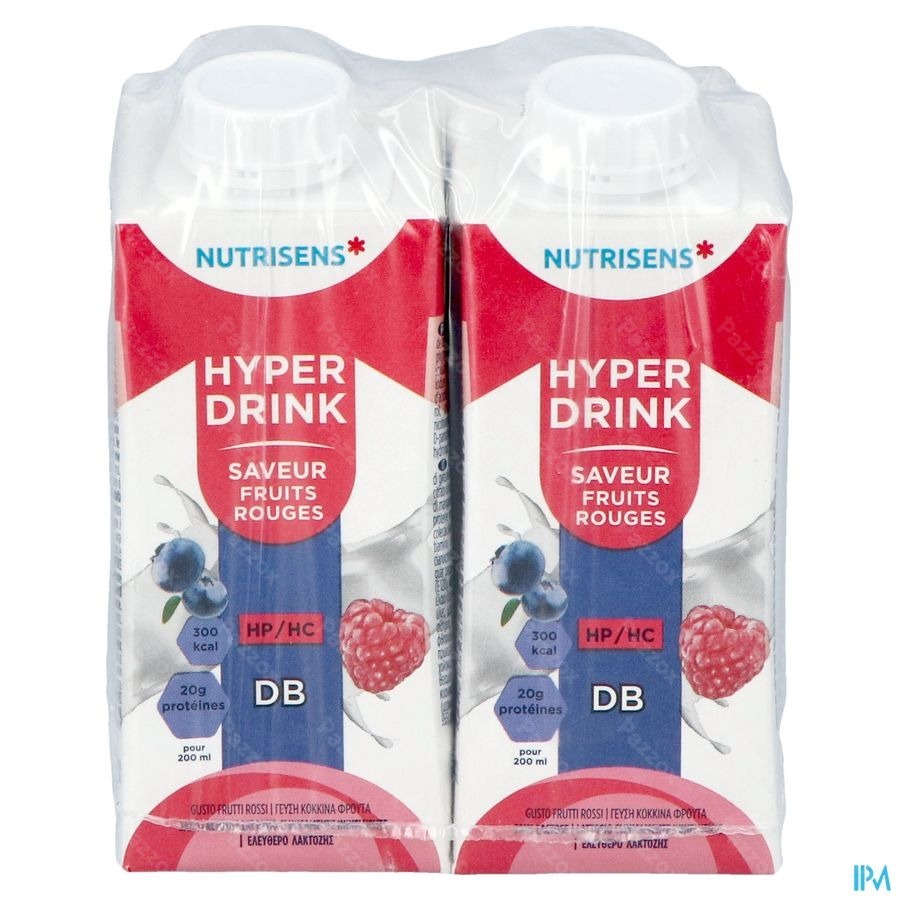 NUTRISENS HYPERDRINK HP/HC DB SL RODE VR