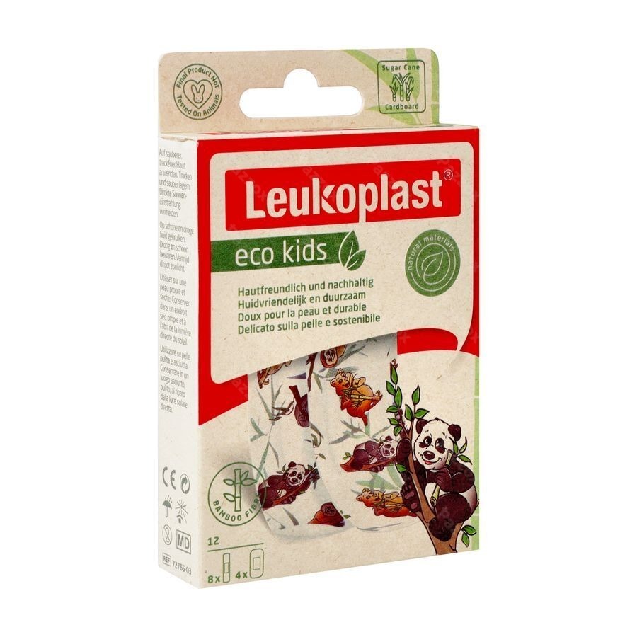 Leukoplast Eco Kids Assortiment 12 Stuks