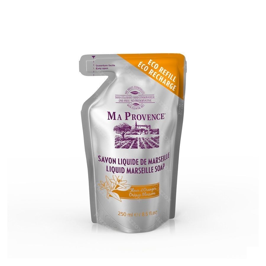 Ma Provence Vloeibare Zeep Sinaasappel Navulling 250ml