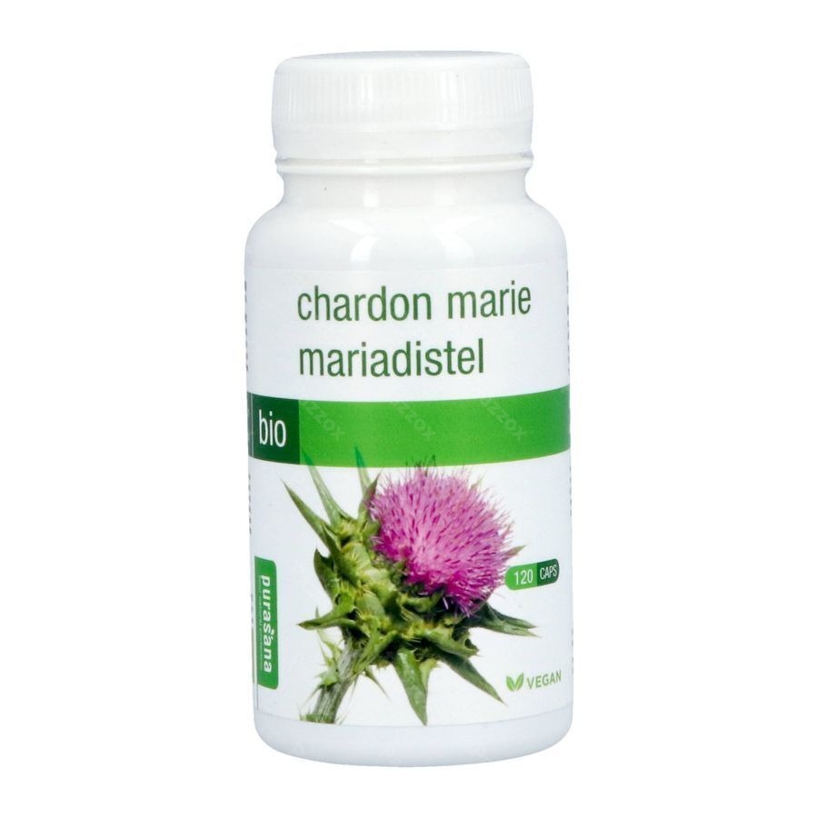 Purasana Vegan Mariadistel 300mg Bio V-caps 120