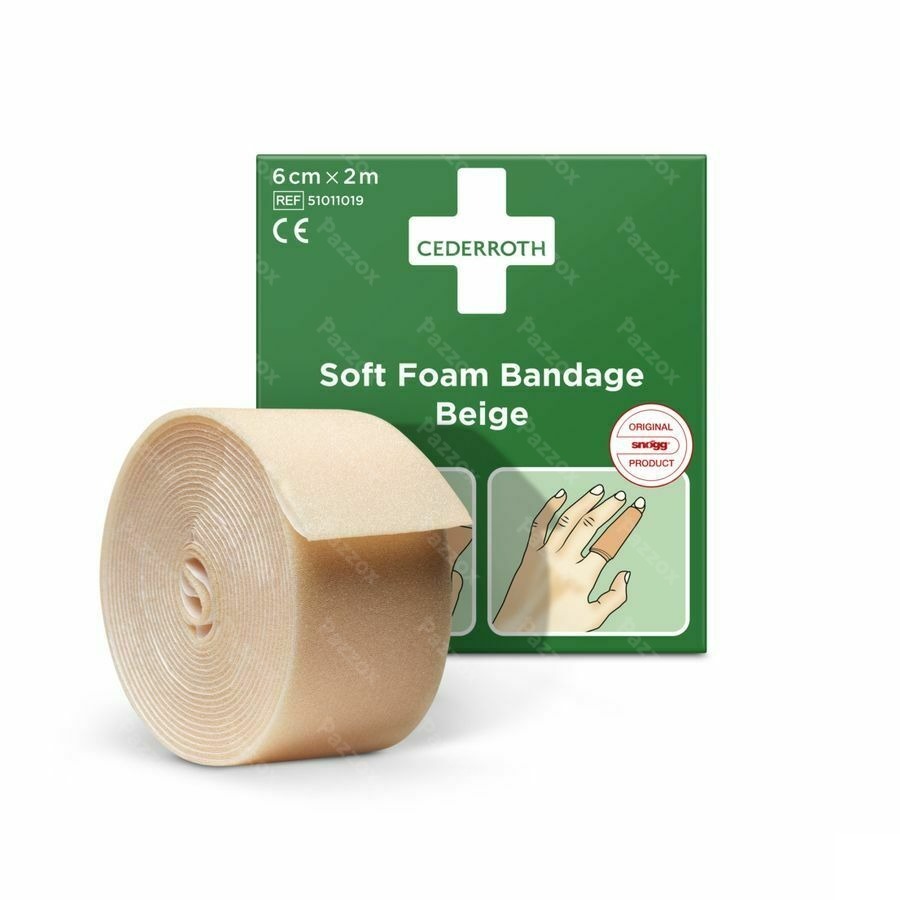 Cederroth Soft Foam Bruin 6cmx2,0m 51011019