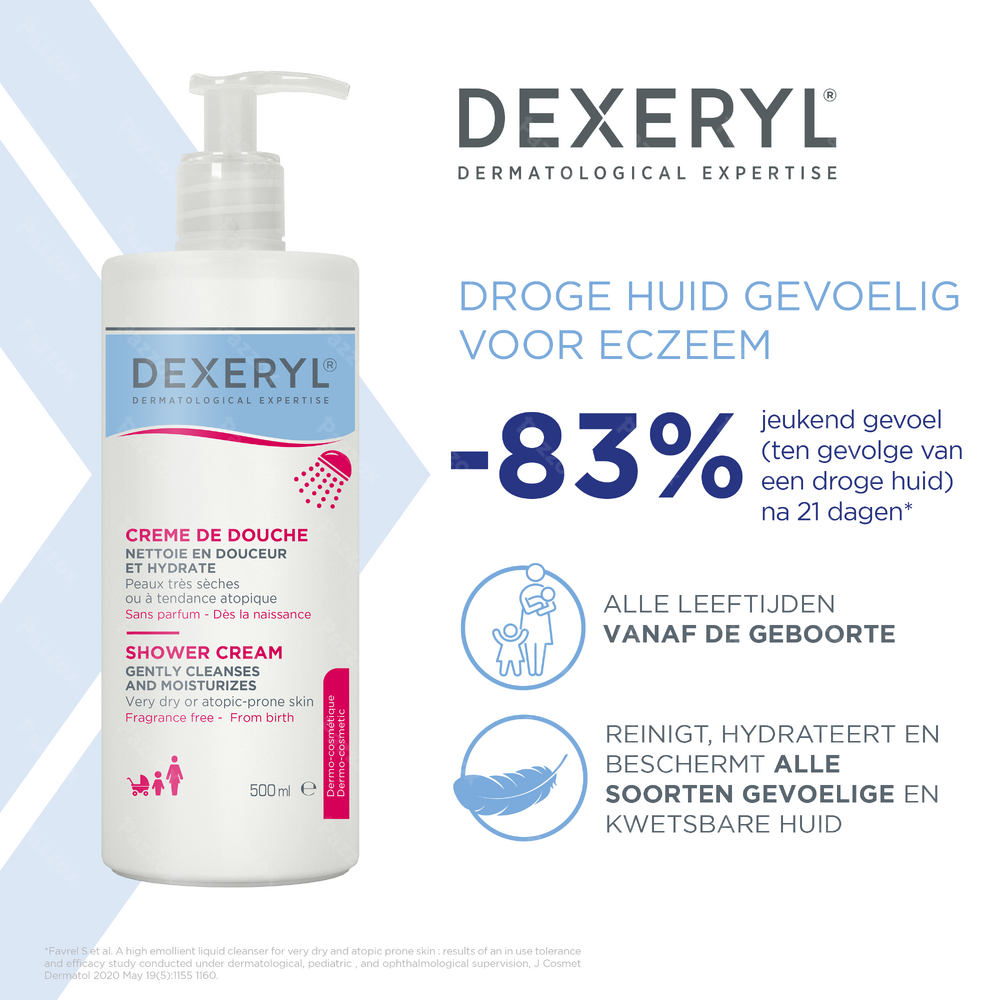 Dexeryl Douchecrème 500ml