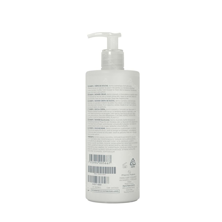 Dexeryl Douchecrème 500ml