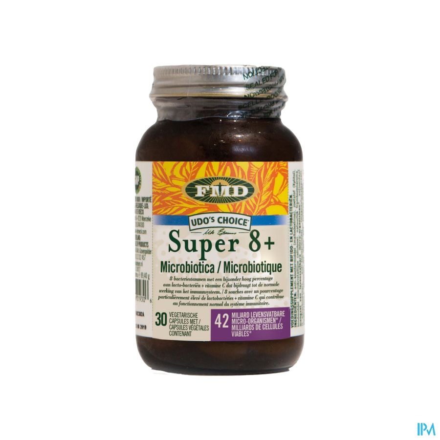 Udo's Choice Microbiotica Super 8 30 Capsules