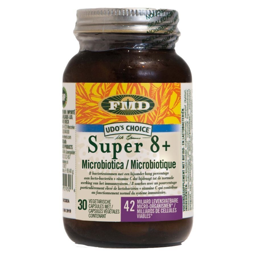 Udo's Choice Microbiotica Super 8 30 Capsules