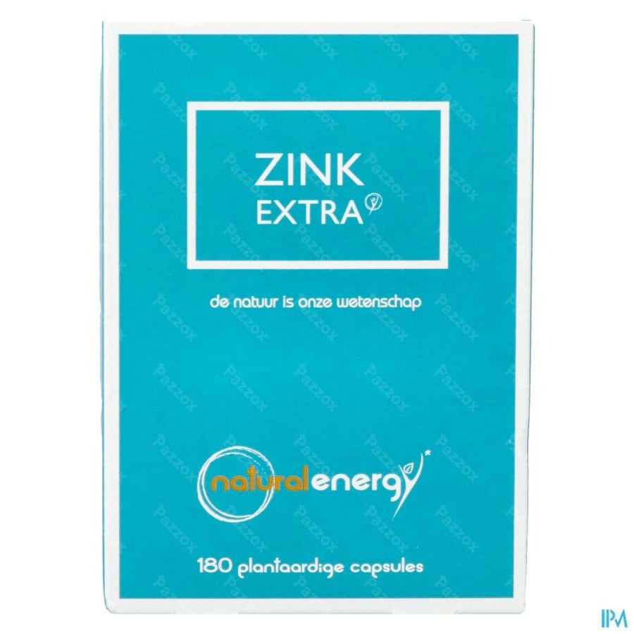 Natural Energy Zink Extra 180 Capsules