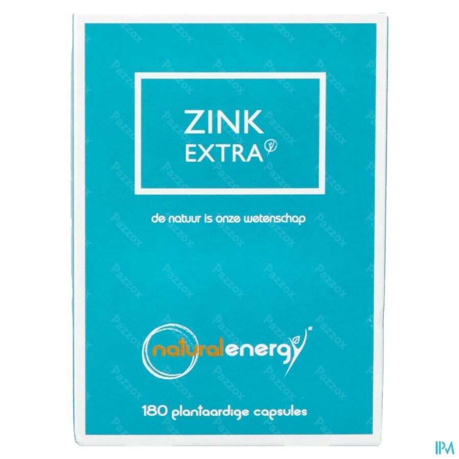 Natural Energy Zink Extra 180 Capsules