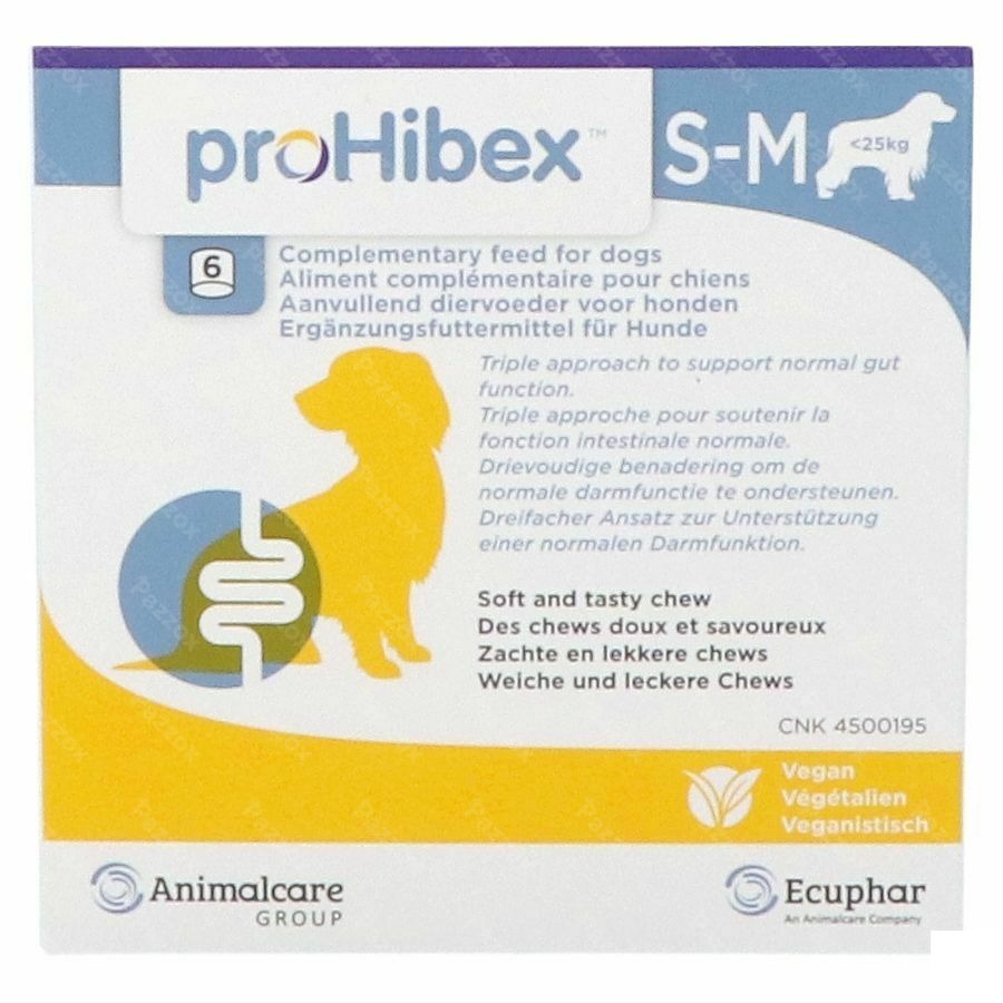 Prohibex Honden < 25kg Kauwtabl. 6