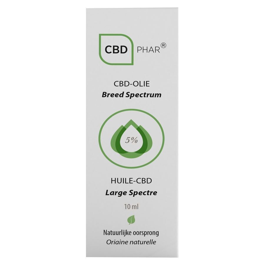 Cbd Olie Breed Spectrum 5% 10ml