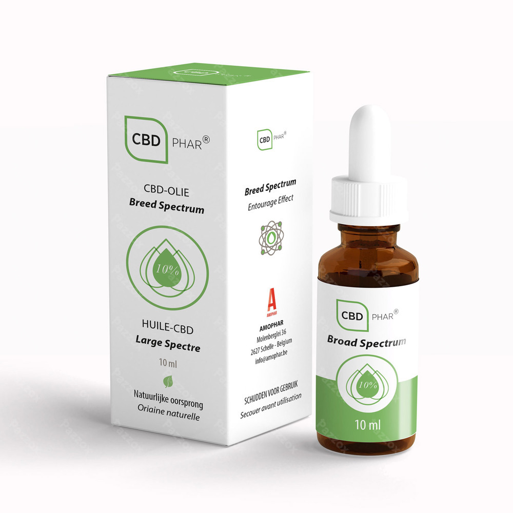 Cbd Olie Breed Spectrum 10% 10ml