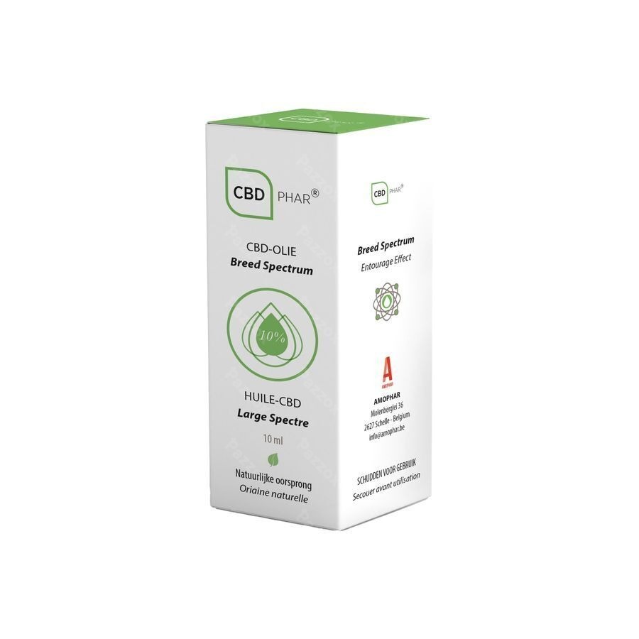Cbd Olie Breed Spectrum 10% 10ml
