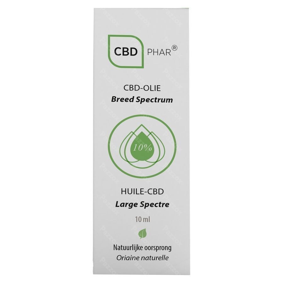 Cbd Olie Breed Spectrum 10% 10ml