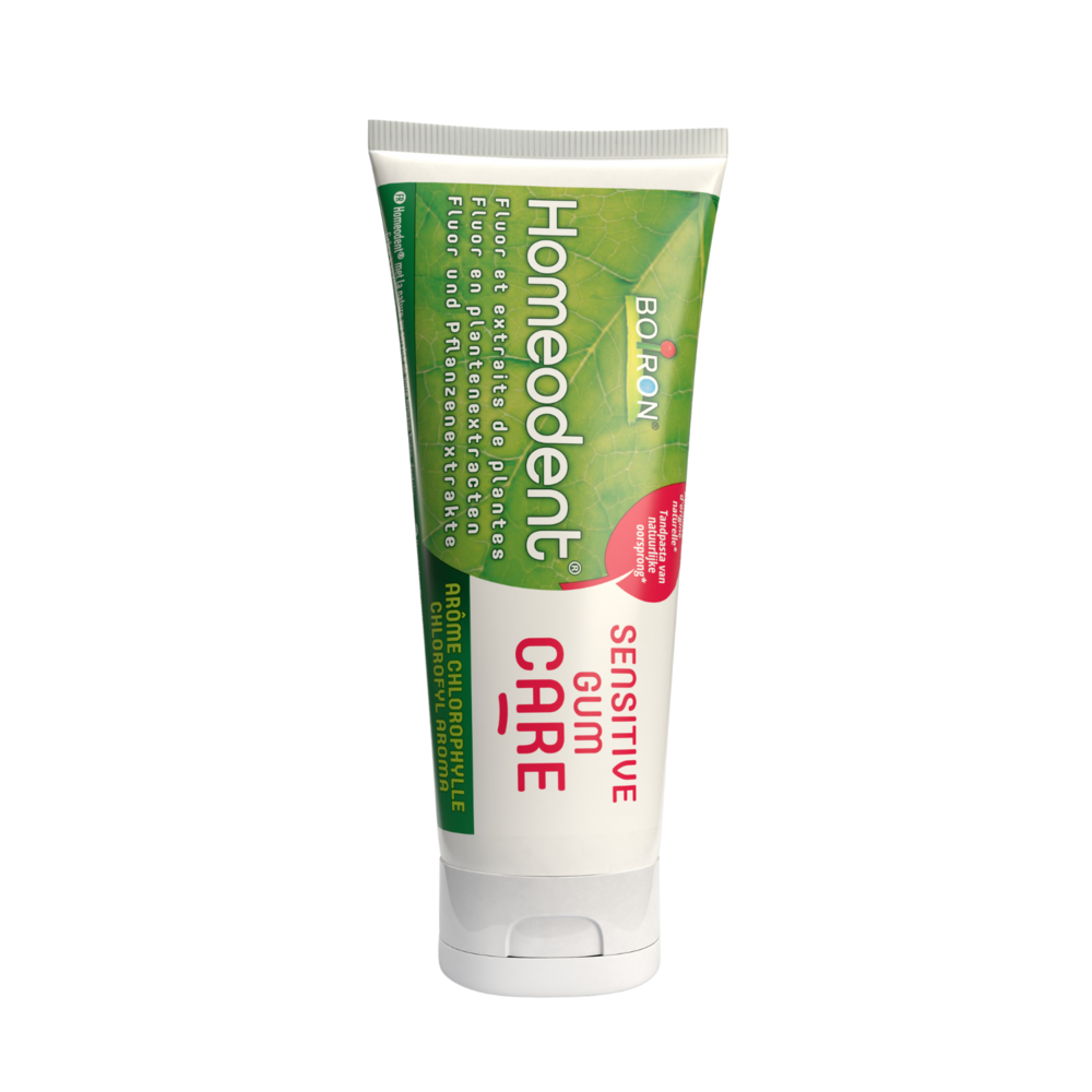 Boiron Homeodent Tandpasta Verzorging Gevoelig Tandvlees Chlorofyl Tube 75ml
