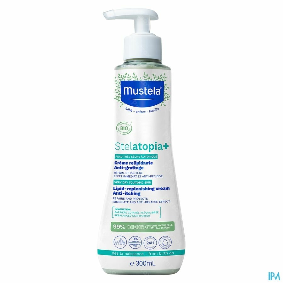 Mustela Stelatopia Herstellende Crème Anti-Jeuk 300ml