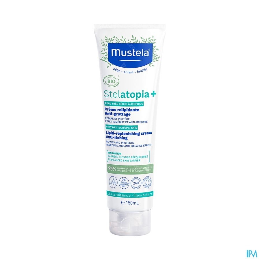 Mustela Stelatopia Herstellende Crème Anti-Jeuk 150ml