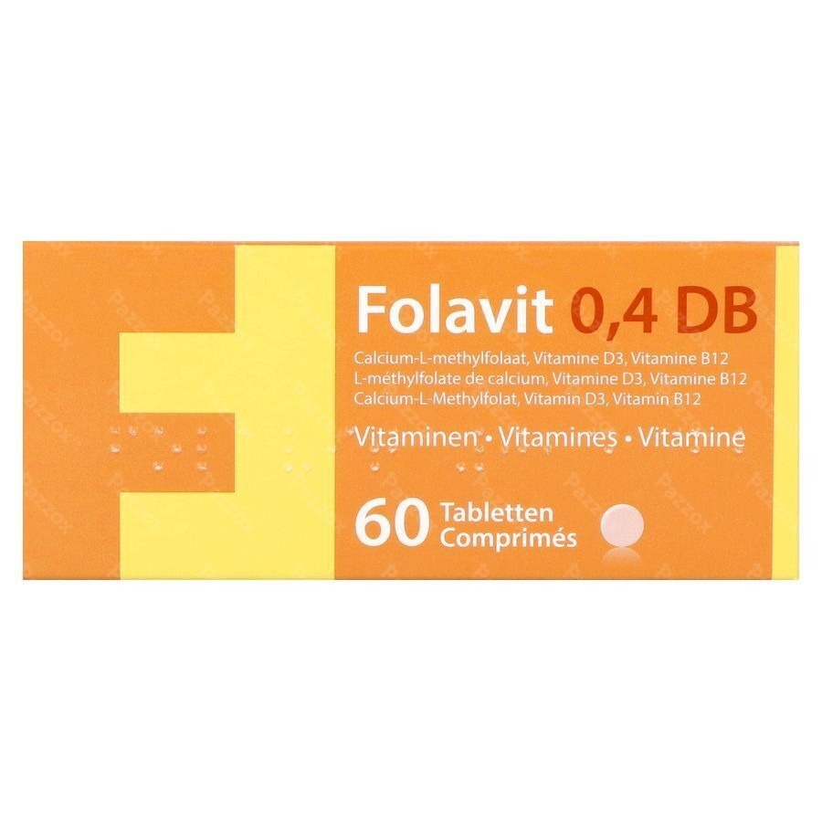 Folavit DB 0,4mg 60 Tabletten