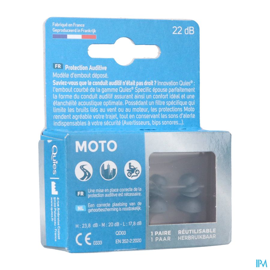 Quies Oordoppen Specific Moto