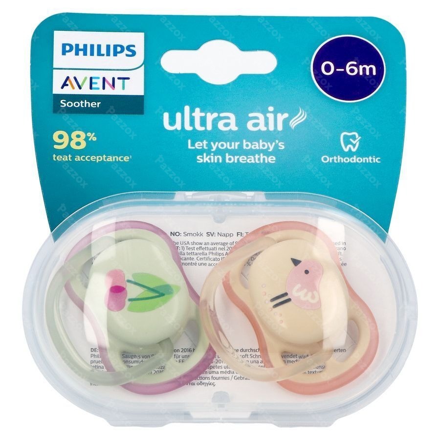 Philips Avent Fopspeen +0m Air Mix Fruit