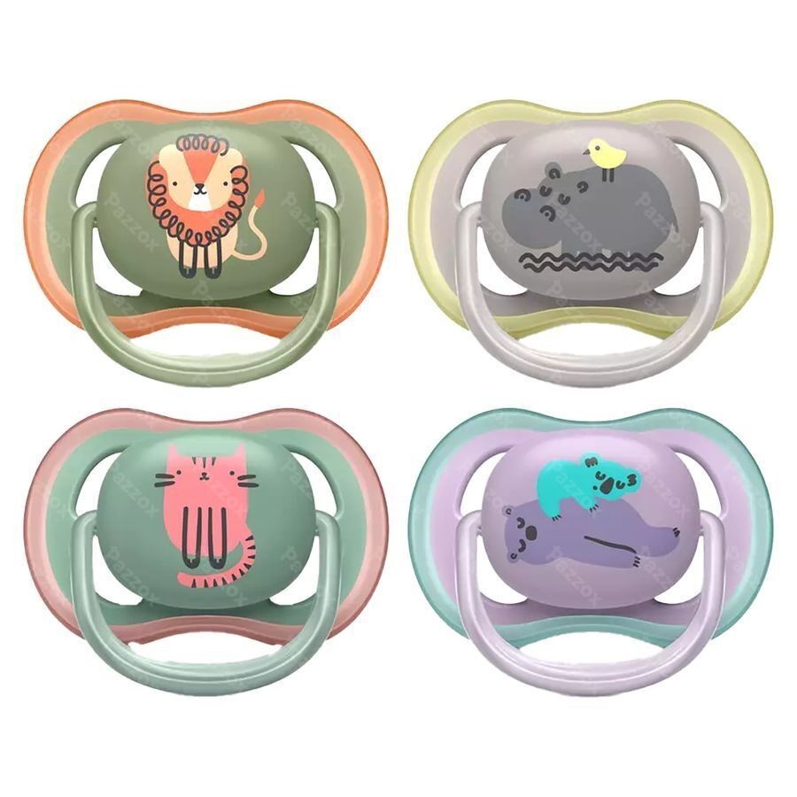 Philips Avent Fopspeen +6m Air Mix Dieren