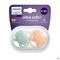 Philips Avent Fopspeen Soft Cognac Green +0m