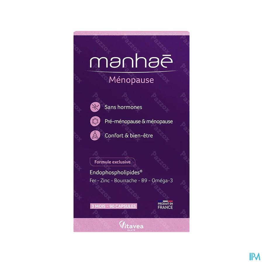 Vitavea Manhae Menopauze 3 Maand Caps 90