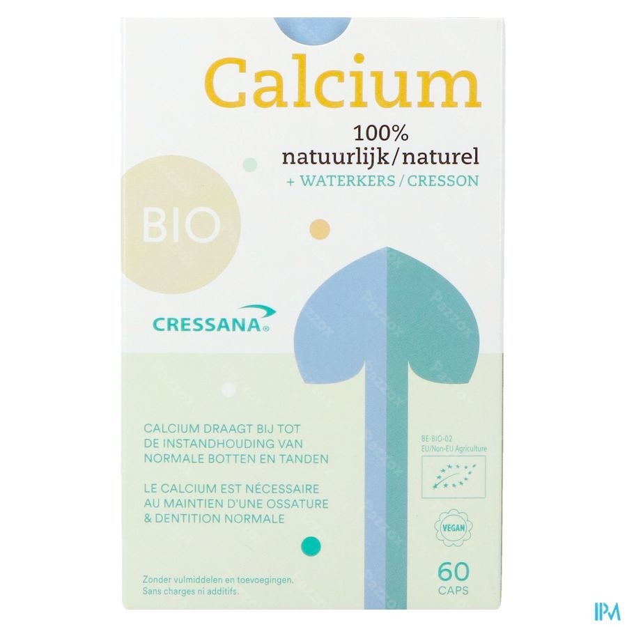Cressana Bio Calcium + Waterkers Caps 60