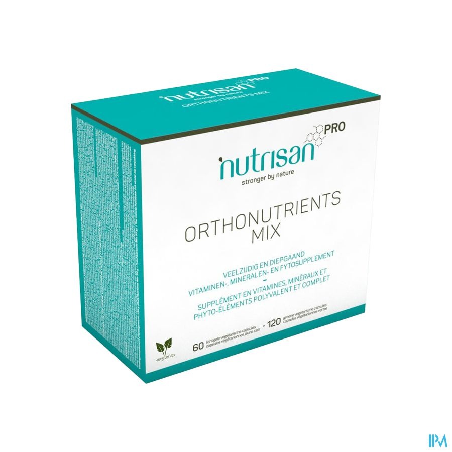 Orthonutrients Mix 60 + 120 Plantaardige Capsules