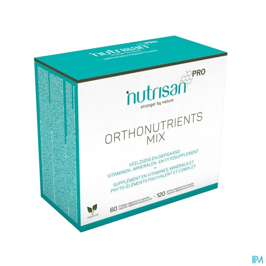 Orthonutrients Mix 60 + 120 Plantaardige Capsules