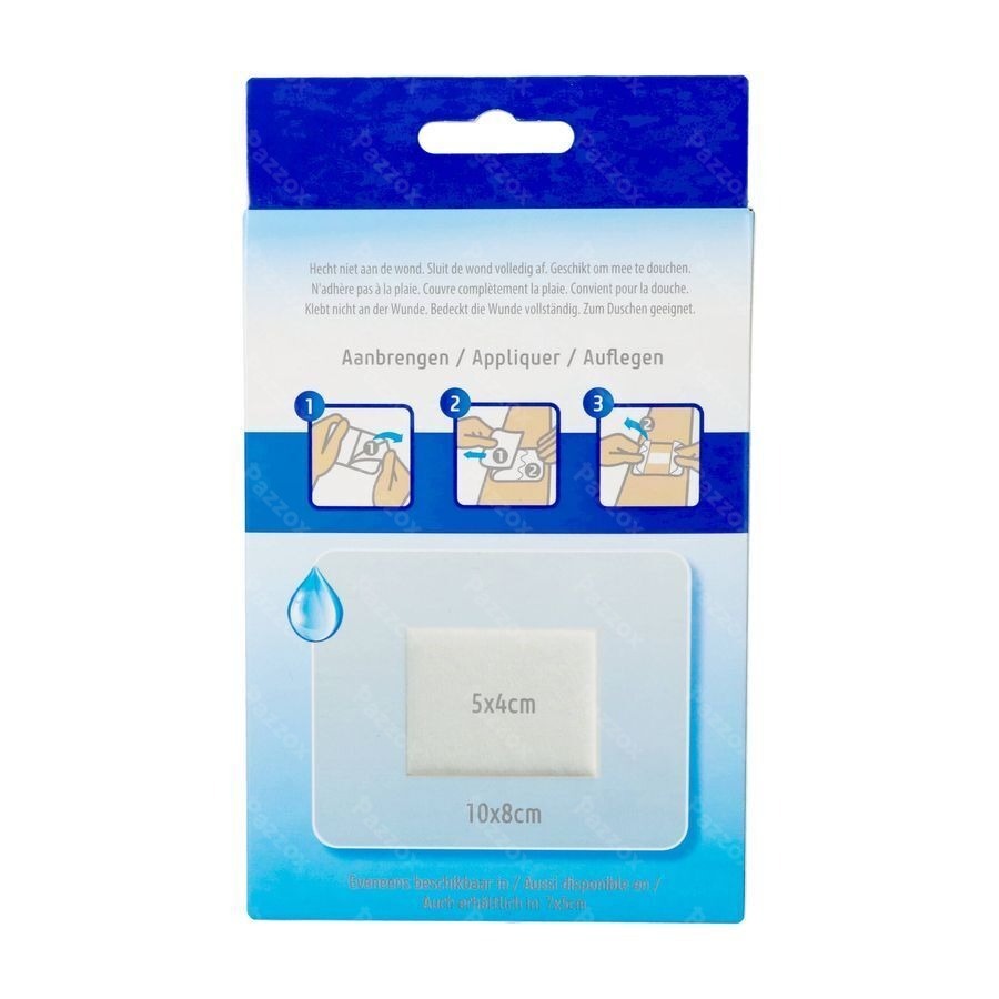 Febelcare Med3 Zelfklevend Steriel Verband 8x10cm 5 Stuks