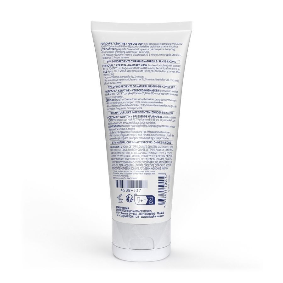 Forcapil Masker Keratine Tube 200ml