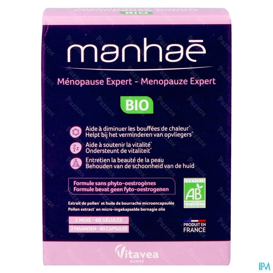 Vitavea Manhae Menopauze Expert Bio 60 Capsules