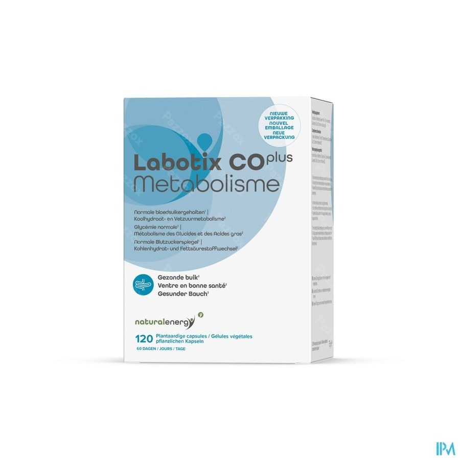 Natural Energy Labotix Co Plus 120 Capsules