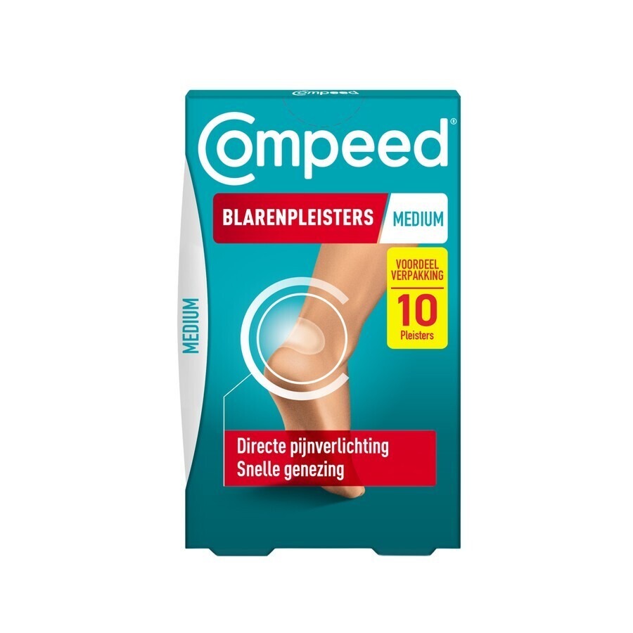 Compeed Blarenpleisters Medium Voordeelverpakking 10 Stuks 