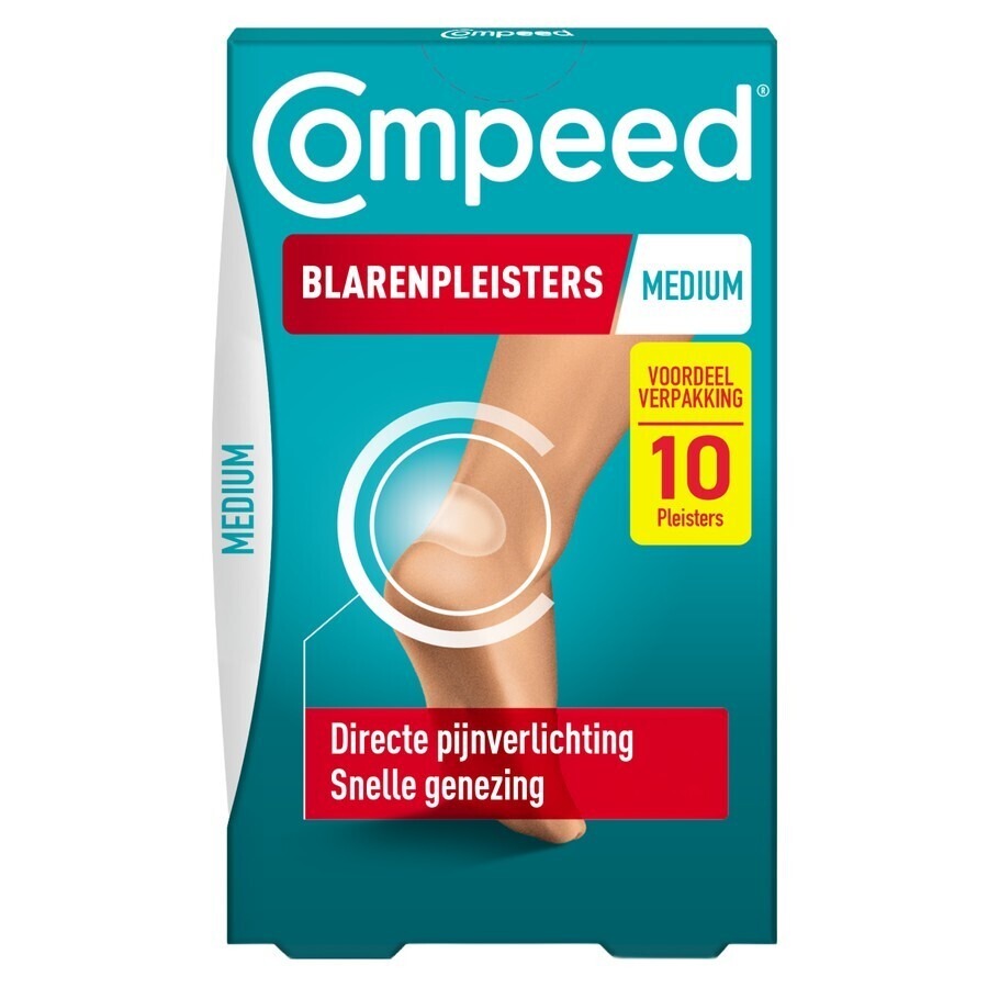 Compeed Blarenpleisters Medium Voordeelverpakking 10 Stuks 