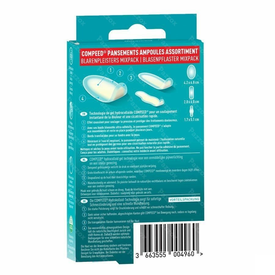Compeed Blarenpleisters Voordeelverpakking 10