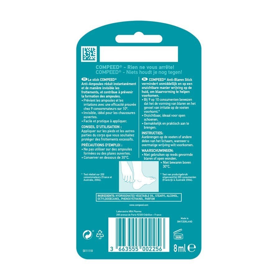 Compeed Anti-blaren Stick 8ml
