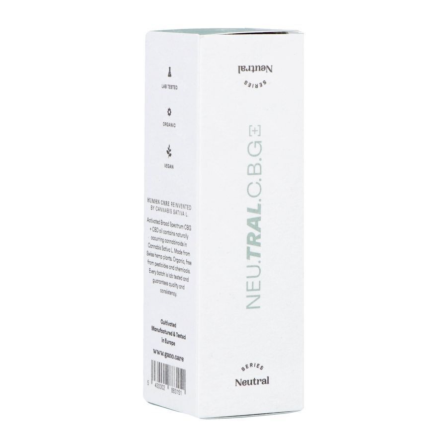 Gano Care Neutral 30% Cbg&cbd Olie 15ml
